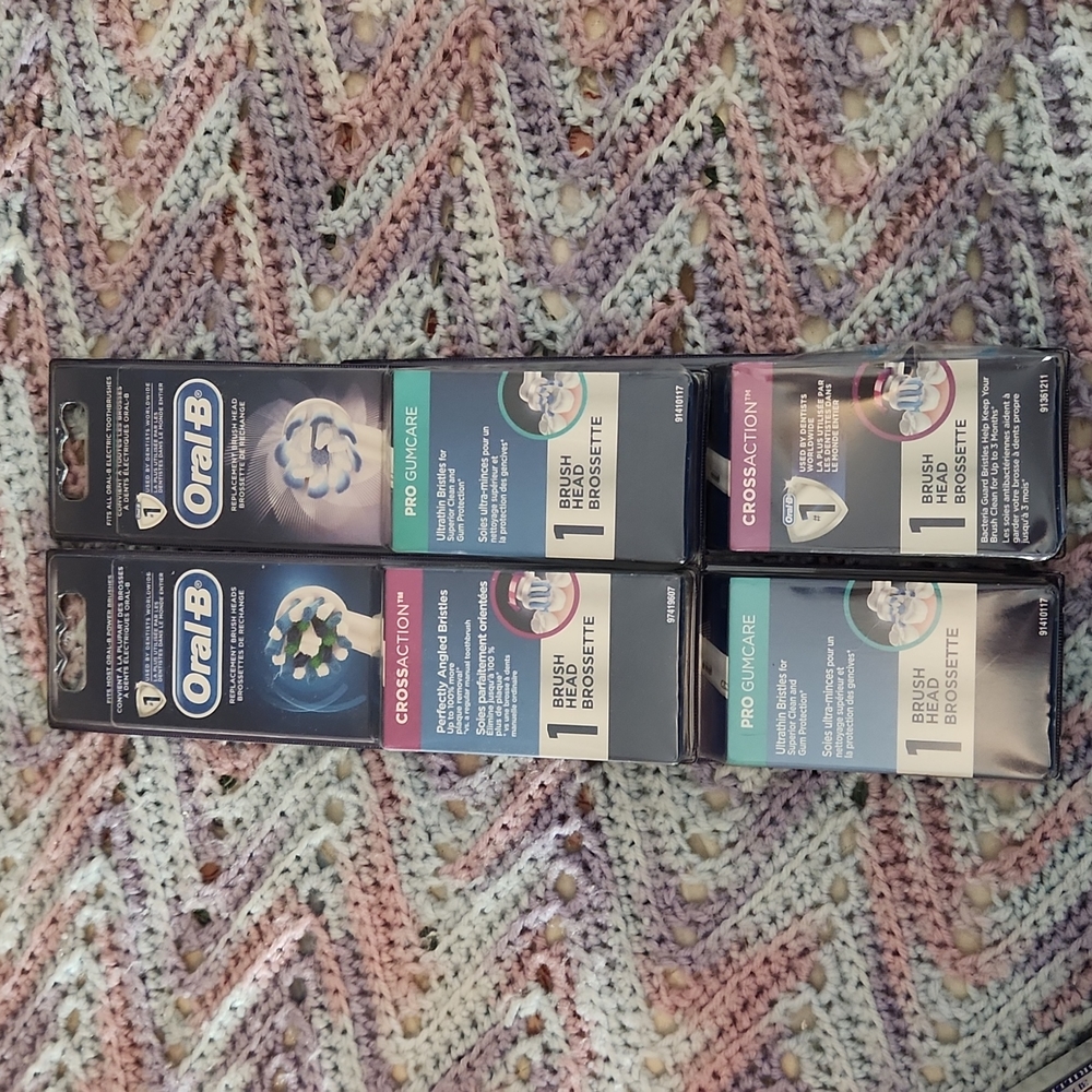 Refill heads for Oral B Toothbrush